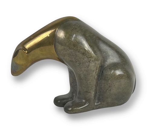 Loet Vanderveen Bronze Bear Sculpture