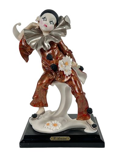G. Armani Figure "Little Pierrot w/ Daisies"
