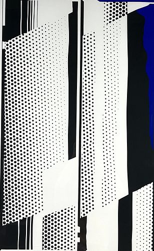 Roy Lichtenstein "Twin Mirrors" Screenprint