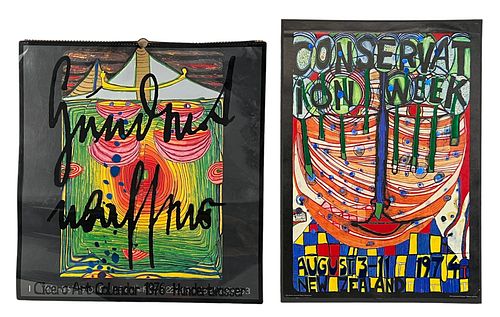 Friedensreich Hundertwasser Calendar and Poster