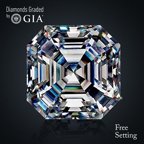 2.01 ct, G/VS2, Square Emerald cut GIA Graded Diamond. Appraised Value: $65,500 