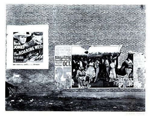 Walker Evans, (American, 1903-1975), Minstrel Showbill, Alabama, 1936