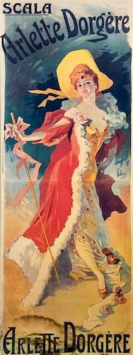 Jules Chéret, (French, 1881-1932), Scala, Arlette Dorgere