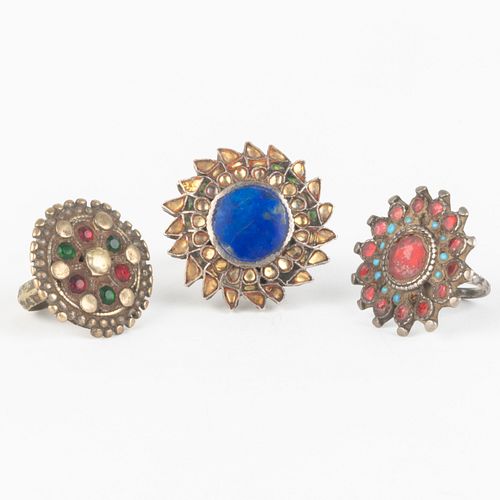 Group of Three Indian Rings
