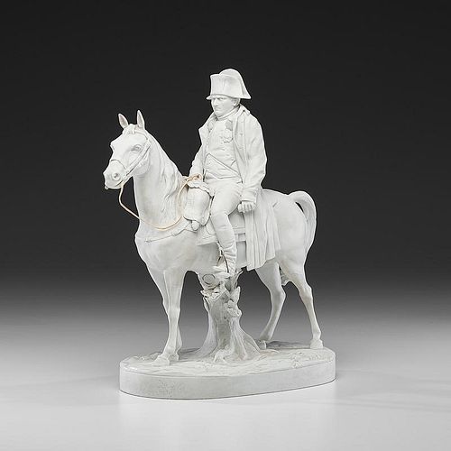 Sevres Parian Ware Napoleon Equestrian Figure