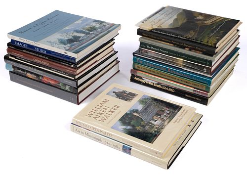 SOUTHERN ART REFERENCE VOLUMES, LOT OF 22