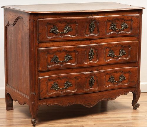 Louis XV Style Carved Chest