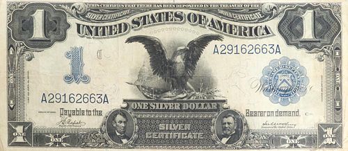U.S. $1 SILVER CERTIFICATE, SERIES OF 1899