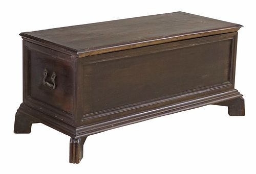FRENCH HINGED-TOP COFFER/ STORAGE CHEST