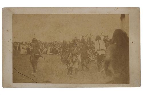 C. Dec. 25, 1890 Ghost Dance Lakota Photograph