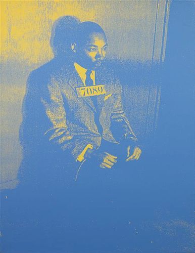 Russell Young, (British, b. 1960), Pig Portrait: Martin Luther King, Jr., 2004