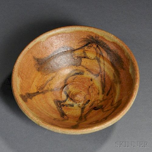 Edwin and Mary Sheier Decorated Bowl