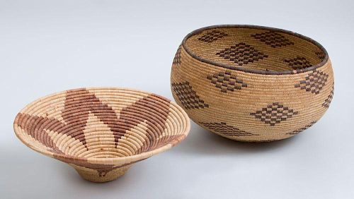 SOUTHWEST INDIAN SPHERICAL COILED BASKET
