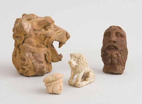 GROUP OF CONTINENTAL CERAMIC FRAGMENTS