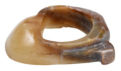 Chinese Archer's Thumb Ring in Original Box 