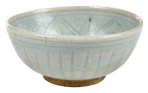 Chinese Celadon Glazed Earthenware Bowl