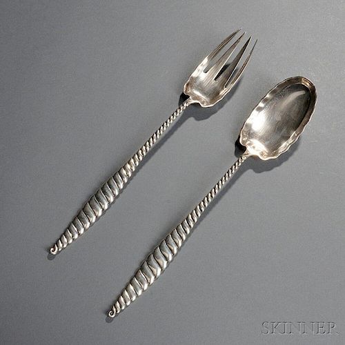 Whiting Serving Fork and Spoon