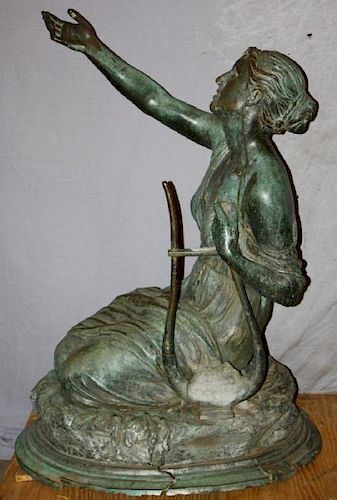 T. Nelson MacLean (1845-1894) bronze sculpture