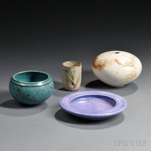 Four Vivika & Otto Heino Pottery Items