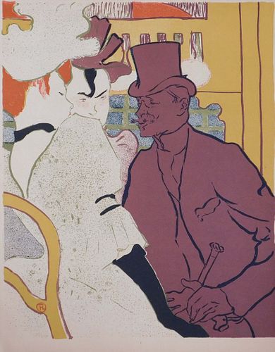 Henri de Toulouse-Lautrec: L'Anglais au Moulin-Rouge (The Englishman at the Moulin Rouge)