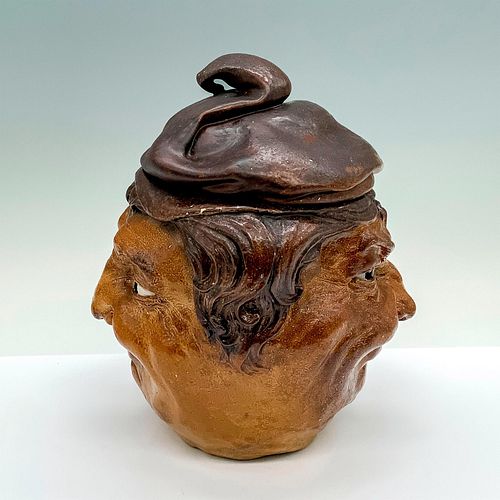 R.W. Martin Brothers Double-Sided Face Tobacco Jar