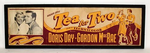 Vintage Tea for Two movie advertisement