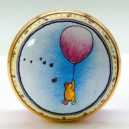 Halcyon Days Disney Enamels Treasure Box, Winnie the Pooh