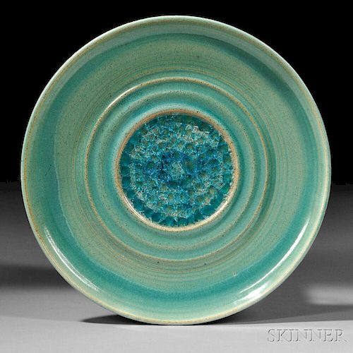 Early Jade Snow Wong (1922-2006) Plate