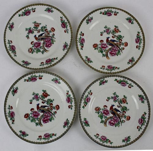 Lot of 4 F. Winkle & co plates