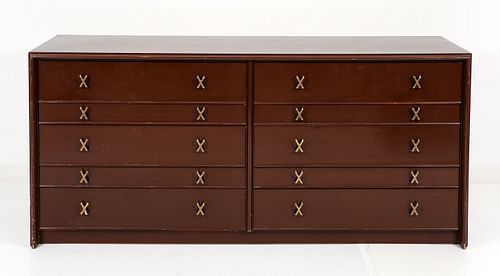 MCM Paul Frankl for Johnson Double Dresser 1950s for sale at auction on  30th September | Concept Art Gallery
