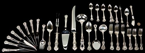 49 pcs Towle Old Colonial Sterling Flatware