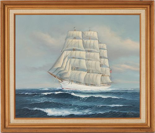Earl E. Collins O/C Marine Ship Painting, Danmark