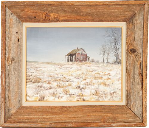 Marion Bryant Cook Winter Landscape, Home Sweet Home