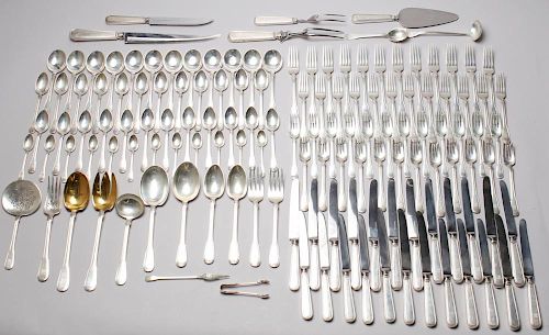 Tiffany & Co. Sterling Flatware Service for 12
