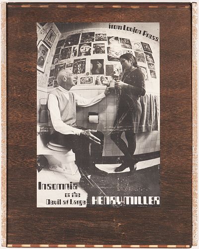 Henry Miller, Insomnia or the Devil at Large; Signed; Loujon Press 1970