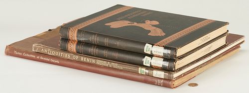 4 Books: Red-Figured Athenian Vases, Yerkes Oriental Carpets, Antiquities of Benin
