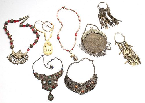 7 Pieces of Ethnic & Tribal Jewelry