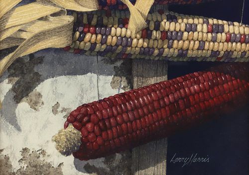 NO RESERVE Larry Harris (b. 1938) - Hopi Corn