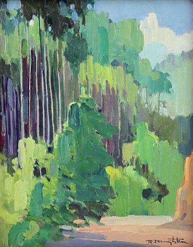 Robert Daughters (1929-2013) - Landscape Study