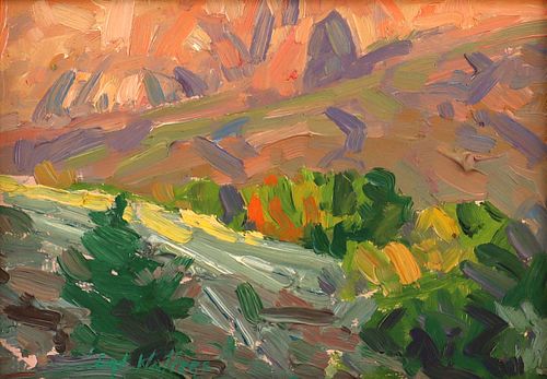 NO RESERVE Curt Walters (b. 1950) - Landscape Study