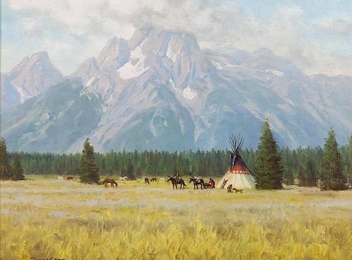 Gary Kapp b. 1942 NWR | Mountain Nomads