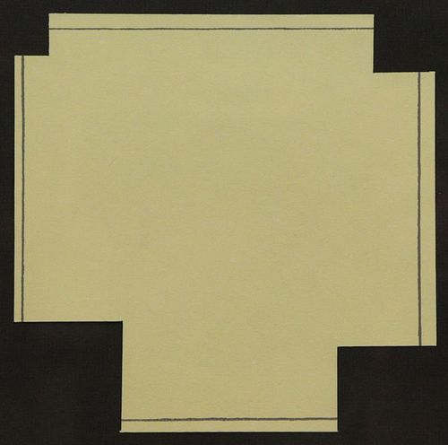 MANGOLD, Robert. "A Square with Four Squares Cut