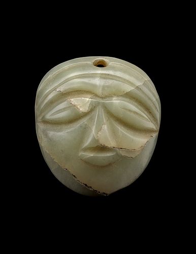 Mask, Late Neolithic Period, Hongshan Culture (4700-2500 BCE)