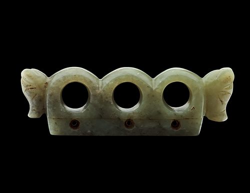 Comb Handle, Late Neolithic Period, Hongshan Culture (4700-2500 BCE)