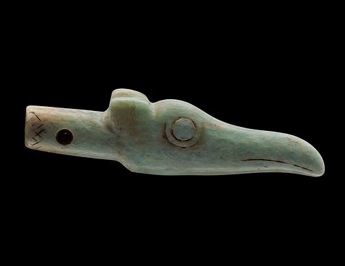 Eagle Pendant, Late Neolithic Period, Hongshan Culture (4700-2500 BCE)