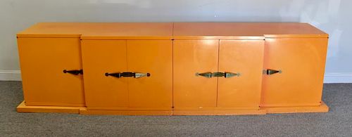 Midcentury Tommi Parzinger Sideboard Cabinet.