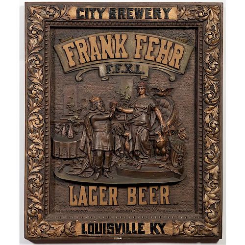 Frank Fehr Brewery  Louisville, KY Chalk Sign