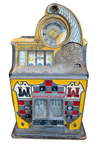 WATLING Rol-a-top 5 Cent Slot Machine 