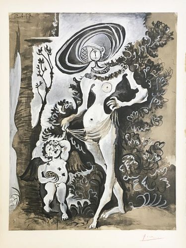 Pablo Picasso (After) - Venus et l Amour Voleur de Miel (Cupid Complaining to Venus)