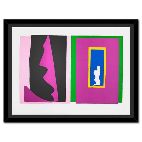 Henri Matisse 1869-1954 (After), "Le Destin (Destiny)" Framed Limited Edition Lithograph with Certificate of Authenticity.